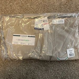 Men’s IZOD Swingflex Golf Pants - Real Khaki